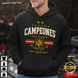 Spain World Cup 2026 Campeones Del Mundo T Shirt (2)