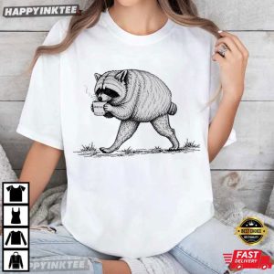 Jimothy Seattle Raccoon Coffee Meme T Shirt (3)
