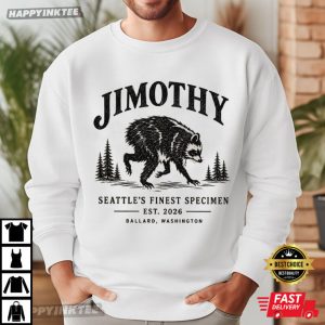 Jimothy Seattle's Finest Specimen Viral Raccoon Meme T Shirt (1)