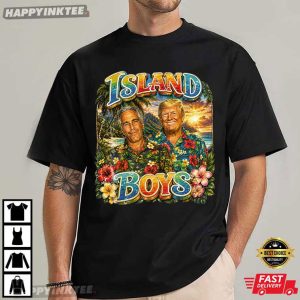 Trump And Epstein Island Boys Funny Summer Meme T Shirt (4)