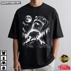 Jimothy Seattle Feral Legend Raccoon Meme T Shirt (3)