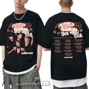 Mamamoo 4Ward 2026 World Tour Kpop Fan Gift T Shirt (2)