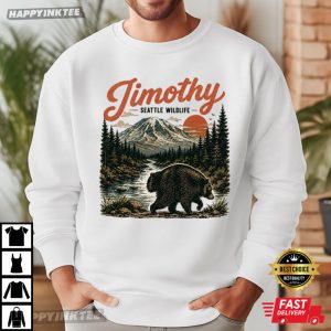 Jimothy Seattle Wildlife Viral Raccoon T Shirt (2)