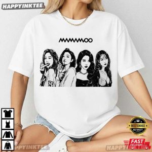 Mamamoo 4WARD World Tour 2026 Kpop Concert Gift T Shirt (1)