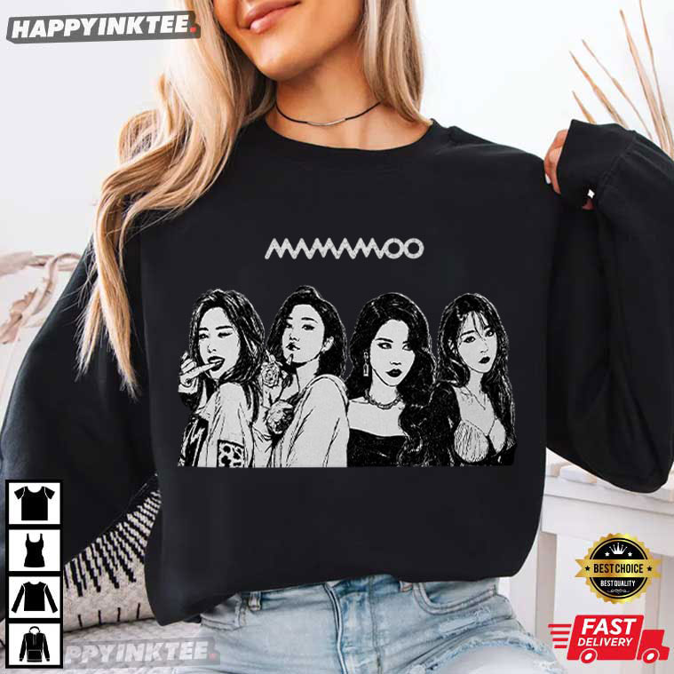 Mamamoo 4WARD World Tour 2026 Kpop Concert Gift T-Shirt Mamamoo 4WARD World Tour 2026 Kpop Concert Gift T-Shirt