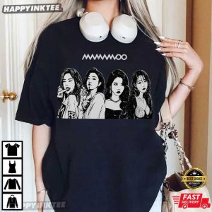 Mamamoo 4WARD World Tour 2026 Kpop Concert Gift T Shirt (3)