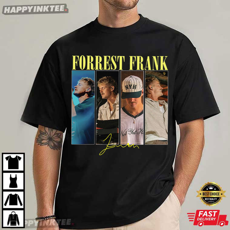 Forrest Frank Christian Music Concert T-Shirt Forrest Frank Christian Music Concert T-Shirt