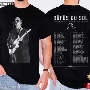 Rüfüs Du Sol World Tour 2026 Music T Shirt (1)