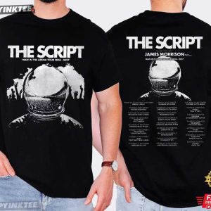 The Script Man In The Arena Tour 26 27 Concert Rock Band T Shirt (3)