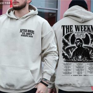 The Weeknd After Hours Til Dawn Europe Tour 2026 T Shirt (2)