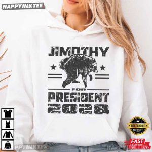 Jimothy For President 2028 Raccoon Meme T Shirt (4)