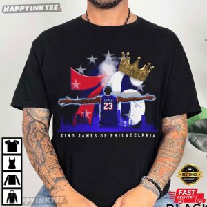 King James of Philadelphia Sixers Philly 76ers Fan Gift T Shirt (4)