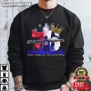 King James of Philadelphia Sixers Philly 76ers Fan Gift T Shirt (1)
