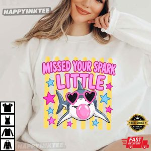 Missed Your Spark Little Shark Back To School Teacher T Shirt (3)