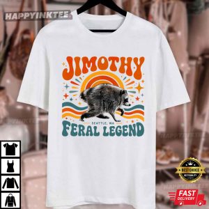 Jimothy Raccoon Feral Legend T Shirt (4)