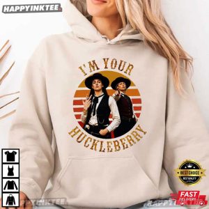 Sophie And Caitlin I'm Your Huckleberry Basketball Western T Shirt (4)