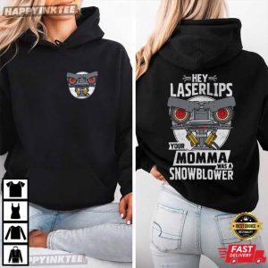 Short Circuit Hey Laserlips Your Momma Was A Snowblower T Shirt (1)