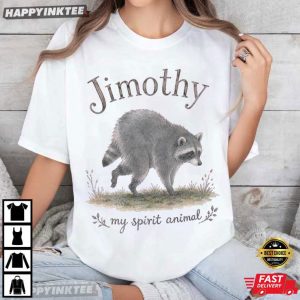 Jimothy Seattle Raccoon My Spirit Animal T Shirt (4)