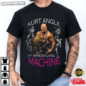 Kurt Angle Wrestling Machine WWE Legend T Shirt (1)