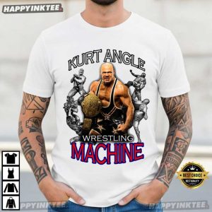 Kurt Angle Wrestling Machine WWE Legend T Shirt (3)