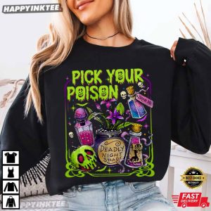 Pick Your Poison Princess Halloween T Shirt (1)