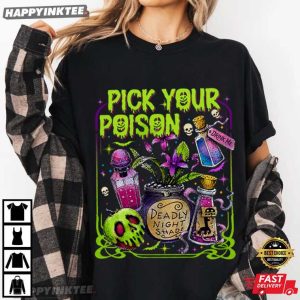 Pick Your Poison Princess Halloween T Shirt (3)