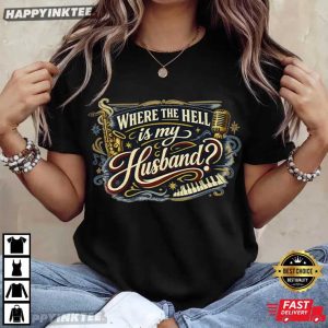 Raye Where the Hell is My Husband Music T Shirt (1)