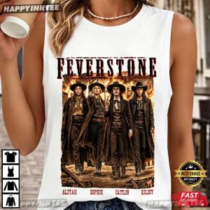 Fever Stone Vintage Western Cowgirl Women's Basketball T Shirt (2)