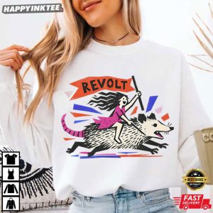 Women in Revolt Feminist Rebellion T Shirt (1)