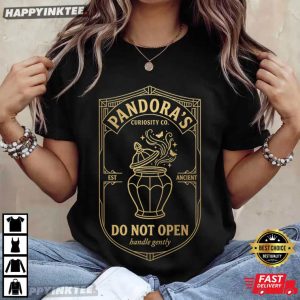 Pandora's Box Curiosity Co Greek Mythology Gift T Shirt (4)