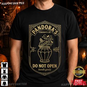 Pandora's Box Curiosity Co Greek Mythology Gift T Shirt (2)