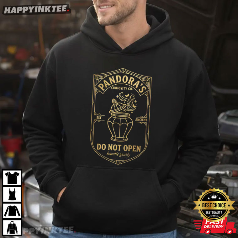 Pandora's Box Curiosity Co Greek Mythology Gift T-Shirt Pandora's Box Curiosity Co Greek Mythology Gift T-Shirt