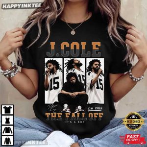J Cole The Fall Off Tour 2026 Rap Music Fan Gift T Shirt (1)