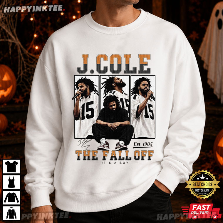 J Cole The Fall Off Tour 2026 Rap Music Fan Gift T-Shirt J Cole The Fall Off Tour 2026 Rap Music Fan Gift T-Shirt