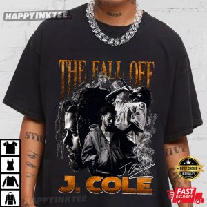 J Cole The Fall Off World Tour Rap Merch Hip Hop T Shirt (3)