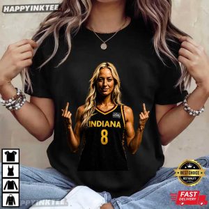 Sophie Cunningham Funny Middle Finger Women Basketball T Shirt (3)