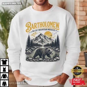 Bartholomew Bear Rocky Mountain Menace Wildlife T Shirt (1)