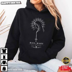 Hail Mary Full Of Grace Virgin Mary Religious T Shirt (2)