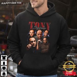 Tony Soprano James Gandolfini The Sopranos Movie T Shirt (1)