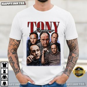 Tony Soprano James Gandolfini The Sopranos Movie T Shirt (3)