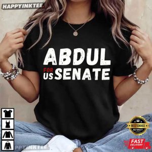 Abdul For US Senate Vote Michigan Political Campaign T Shirt (4)