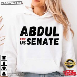 Abdul For US Senate Vote Michigan Political Campaign T Shirt (2)