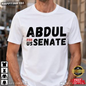 Abdul For US Senate Vote Michigan Political Campaign T Shirt (3)