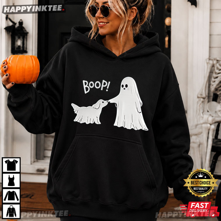 Boo-p Ghost Dog Funny Halloween Gift T-Shirt Boo-p Ghost Dog Funny Halloween Gift T-Shirt