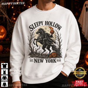Legend of Sleepy Hollow Headless Horseman Bookish Halloween T Shirt (1)