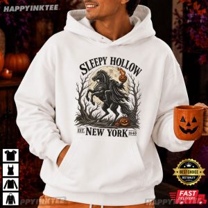 Legend of Sleepy Hollow Headless Horseman Bookish Halloween T Shirt (2)