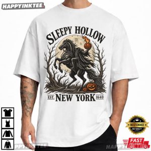 Legend of Sleepy Hollow Headless Horseman Bookish Halloween T Shirt (3)