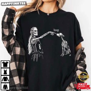 Sophie Cunningham Point Dog Skeleton Boop Basketball Halloween T Shirt (4)