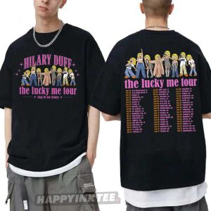 Hilary Duff Lucky Me Tour 2026 Pop Music Concert T Shirt (1)