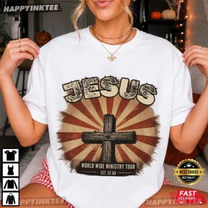 Jesus World Wide Ministry Tour Religious Gift T Shirt (4)